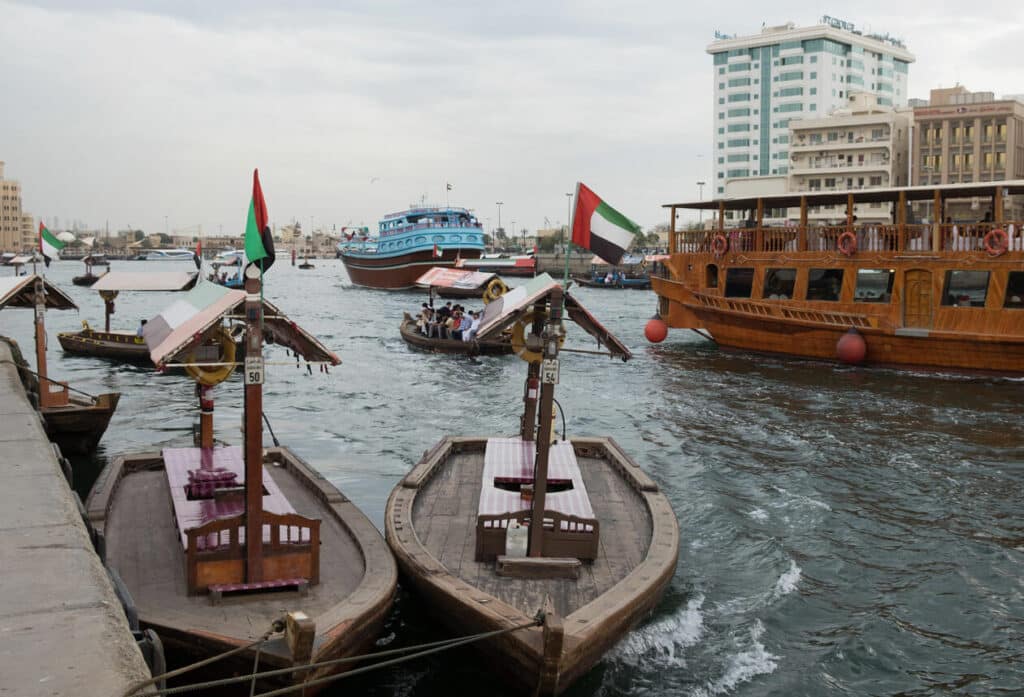 Abra Rides Station at Dubai Creek