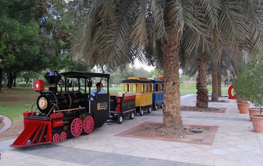 Mini Train Ride in Children City Dubai Creek