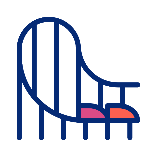 roller coaster icon
