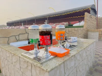 water and Soft Drink Counter